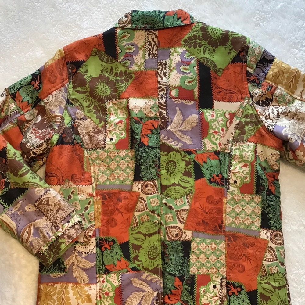 Women’s Euc Patchwork Nexx Light Jacket/ Size S - image 5